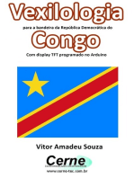 Vexilologia Para A Bandeira Da República Democrática Do Congo Com Display Tft Programado No Arduino