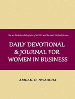 Daily Devotional and Journal for Women in Business