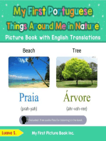 My First Portuguese Things Around Me in Nature Picture Book with English Translations