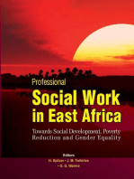 Professional Social Work in East Africa: Towards Social Development, Poverty Reduction and Gender Equality