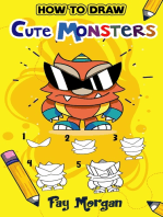 How to Draw Cute Monsters for Kids: Step by Step to Learn Drawing Cute Monsters