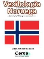 Vexilologia Para A Bandeira Da Noruega Com Display Tft Programado No Arduino