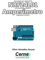 Comunicação Com Módulo De Rf Nrf24l01 Com Antena Para Medição De Amperímetro Programado No Arduino