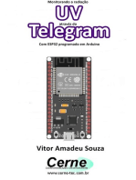 Monitorando A Radiação Uv Através Do Telegram Com Esp32 Programado Em Arduino