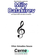 Reproduzindo A Música De Mily Balakirev Em Arquivo Wav Com Base No Arduino