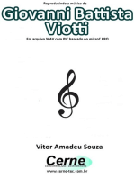 Reproduzindo A Música De Giovanni Battista Viotti Em Arquivo Wav Com Pic Baseado No Mikroc Pro