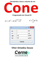 Calculando A Área E Volume De Um Cone Programado Em Visual C#