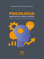 Psicologia aplicada às organizações: uma introdução aos seus principais temas