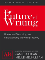 The Future of Writing: The Accelerated AI Author