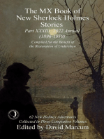 The MX Book of New Sherlock Holmes Stories - Part XXXIII: 2022 Annual (1896–1919)