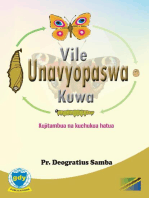 Vile Unavyopaswa Kuwa: kujitambua na kuchukua hatua: Kujitambua, #1