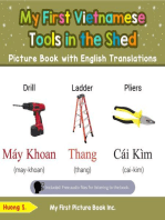 My First Vietnamese Tools in the Shed Picture Book with English Translations: Teach & Learn Basic Vietnamese words for Children, #5