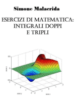 Esercizi di matematica: integrali doppi e tripli