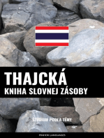 Thajcká kniha slovnej zásoby: Štúdium podľa témy