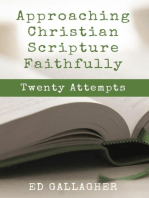 Approaching Christian Scripture Faithfully