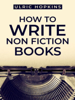 HOW TO WRITE NON FICTION BOOKS