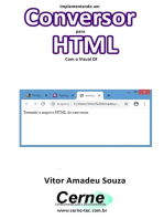 Implementando Um Conversor Para Html Com O Visual C#