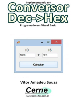 Implementando Um Conversor Dec->hex Programado Em Visual Basic