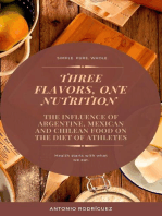 Three Flavours, One Nutition: nutricion para todos, #4