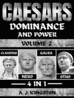 Caesars: Dominance And Power: 4 In 1 Claudius, Nero, Galba & Otho
