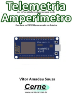 Telemetria Por Iot Na Plataforma Cayenne Para Medir Amperímetro Com Base No Esp8266 Programado Em Arduino