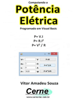 Computando A Potência Elétrica Programado Em Visual Basic