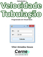Calculando A Velocidade Na Tubulação Programado Em Visual Basic