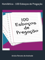 Homilética - 100 Esboços De Pregação