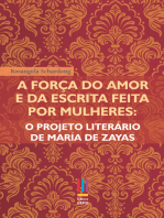 A força do amor e da escrita feita por mulheres: o projeto literário de María de Zayas