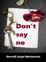 Don't Say No