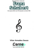 Reproduzindo A Música De Franz Schubert Em Arquivo Wav Com Pic Baseado No Mikroc Pro