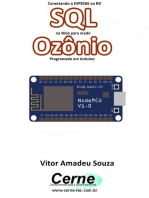 Conectando O Esp8266 Ao Bd Sql Na Web Para Medir Ozônio Programado Em Arduino