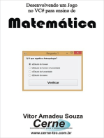 Desenvolvendo Um Jogo No Vc# Para Ensino De Matemática