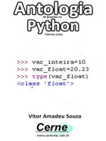 Antologia De Projetos No Python Volume Único