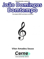 Reproduzindo A Música De João Domingos Bomtempo Em Arquivo Wav Com Base No Arduino