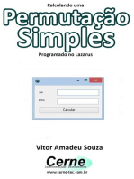 Calculando Uma Permutação Simples Programado No Lazarus