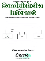Acionamento Remoto De Sanduicheira Através Da Internet Com Esp8266 Programado Em Arduino E Php