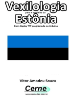 Vexilologia Para A Bandeira Da Estônia Com Display Tft Programado No Arduino