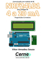 Comunicação Com Módulo De Rf Nrf24l01 Para Medição De 4 A 20 Ma Programado No Arduino