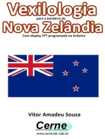 Vexilologia Para A Bandeira Da Nova Zelândia Com Display Tft Programado No Arduino