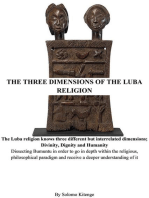 The Three Dimensions of the Luba Religion