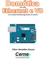 Domótica Com Rede Ethernet E Vb Com Módulo W5100 Programado No Arduino