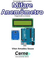 Escrevendo E Lendo No Leitor Mifare Com A Medição De Anemômetro Programado No Arduino