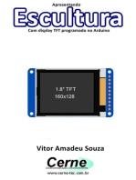 Apresentando Escultura Com Display Tft Programado No Arduino