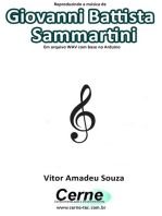 Reproduzindo A Música De Giovanni Battista Sammartini Em Arquivo Wav Com Base No Arduino