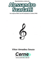 Reproduzindo A Música De Alessandro Scarlatti Em Arquivo Wav Com Pic Baseado No Mikroc Pro