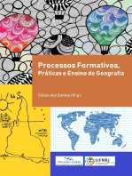 Processos Formativos, Prática E Ensino De Geografia