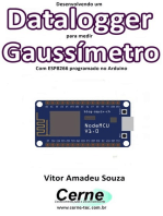 Desenvolvendo Um Datalogger Para Medir Gaussímetro Com Esp8266 Programado No Arduino