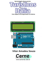 Apresentando Alguns Pontos Turísticos Da Itália Com Display Lcd Programado No Arduino