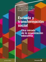 Escuela y transformación social: Otra mirada de la organización educativa